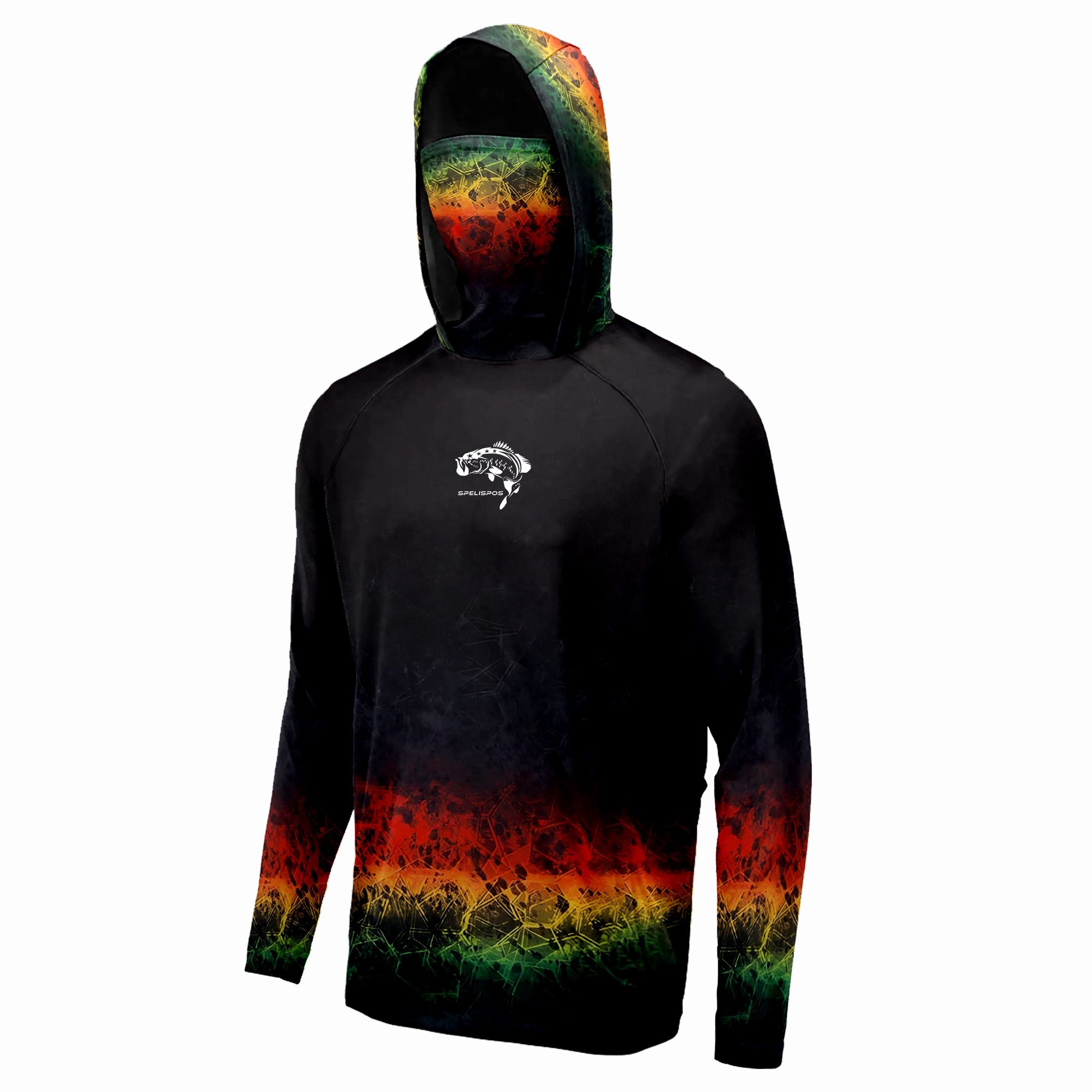 Fishing Mask Sun Protection - Fishing Shirt Red Hoodie Mask Fishing