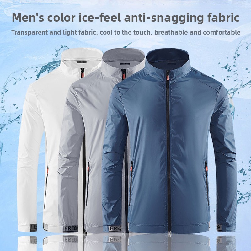 Fishing Rain Suit - Quick Dry Sunscreen Hiking Skin Jacket