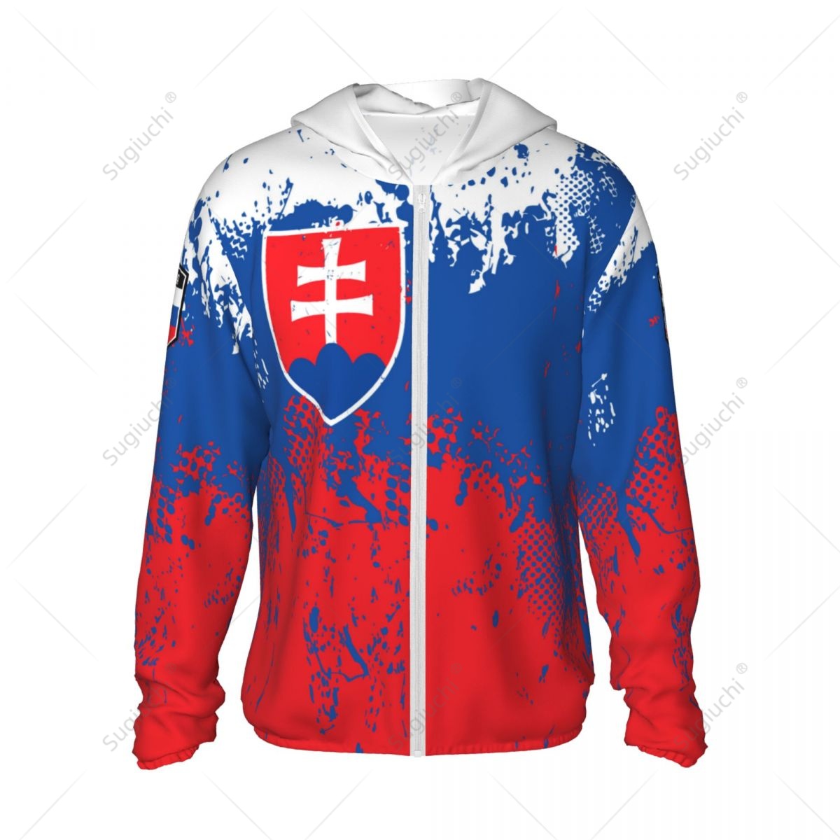 Slovakia Flag Sun Protection H - Fishing Hoodie avis et prix