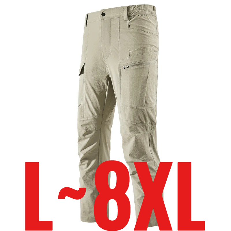 Plus Size 8XL Men's Casual Pan - Fishing Pants Waterproof avis et prix