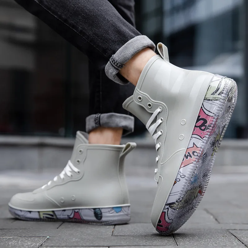 Men Rain Boots Fashion Trendy  - Fishing Waders avis et prix