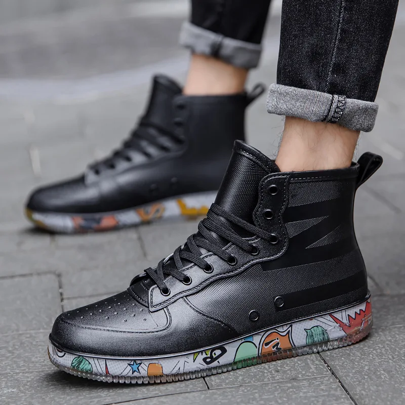 Men Rain Boots Fashion Trendy  - Fishing Waders avis et prix
