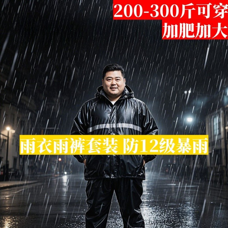 Plus Size Rain Suit Separate M - Fishing Rain Suit avis et prix