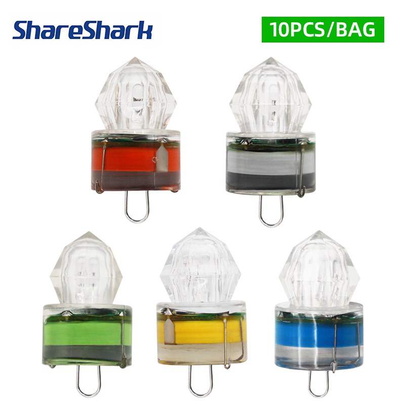 ShareShark 10pcs/bag LED Fishi - Fishing Bag Waterproof avis et prix