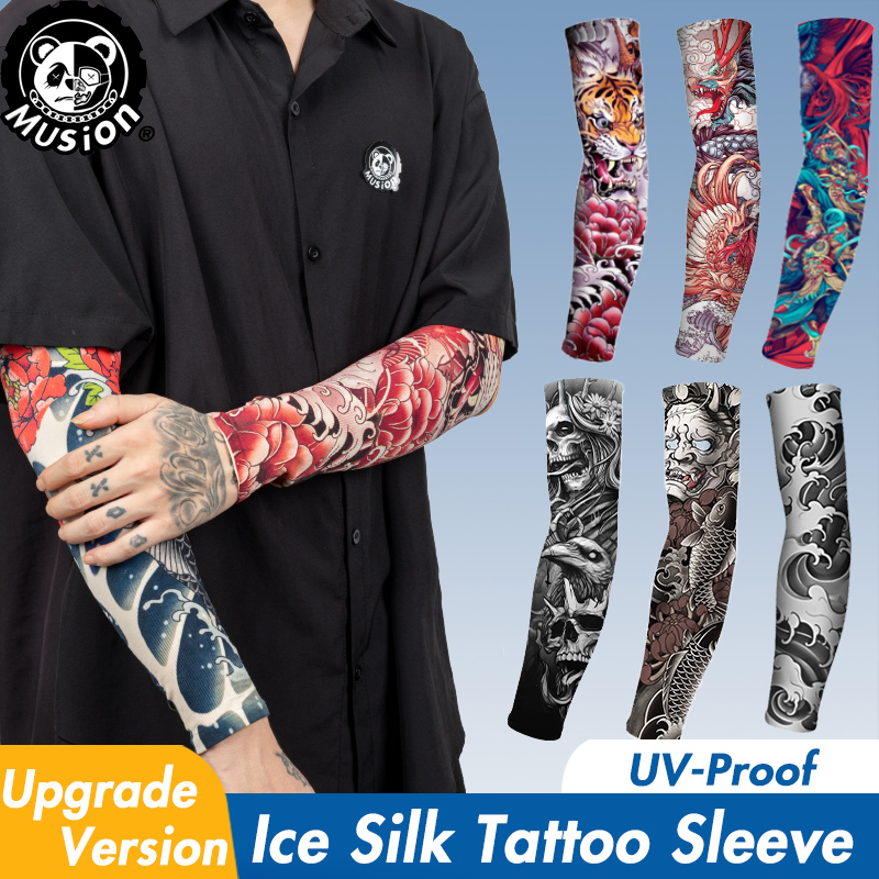 Musion New Seamless Tattoo Sle - Fishing Socks avis et prix