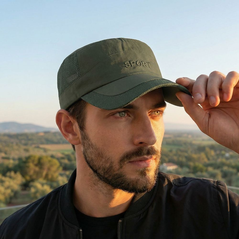 Versatile Adjustable Flat Top  - Fishing Hat avis et prix