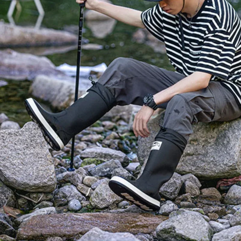 Couples High Top Rain Shoes An - Fishing Boots avis et prix