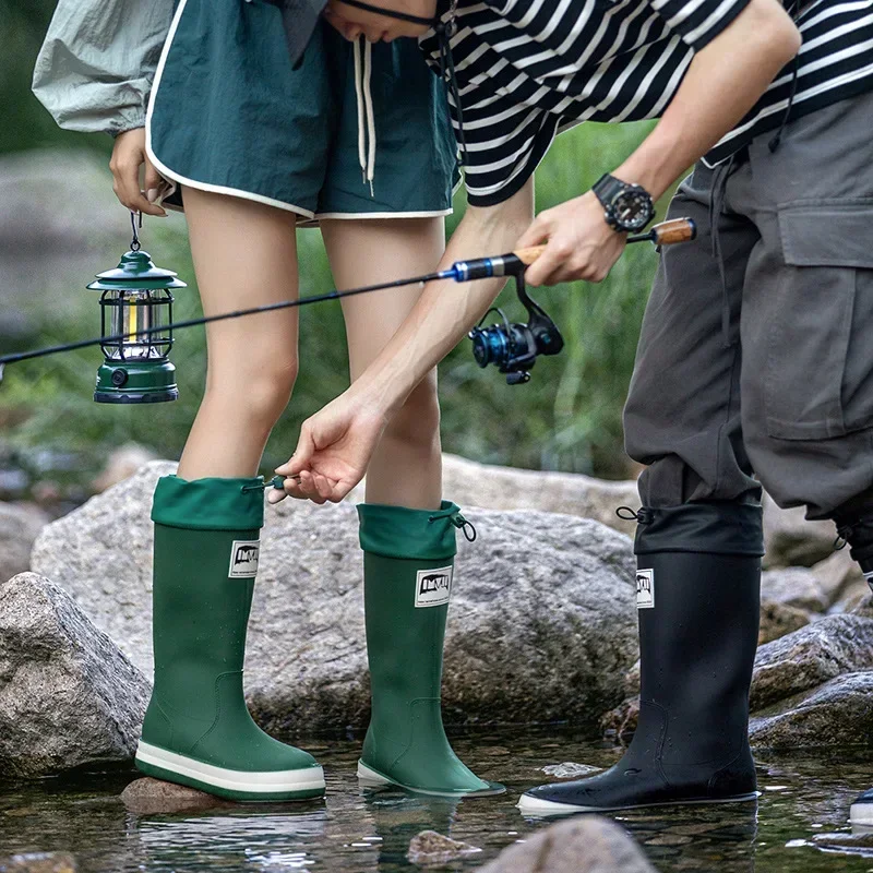 Couples High Top Rain Shoes An - Fishing Boots avis et prix