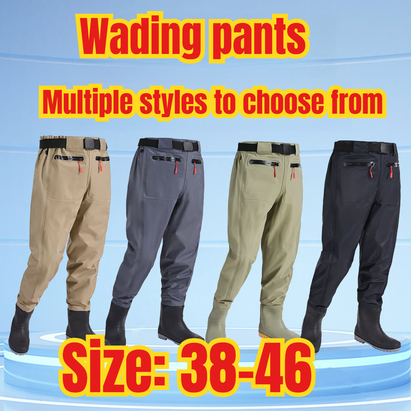 Men's Waterproof Fishing Wadin - Fishing Waders avis et prix