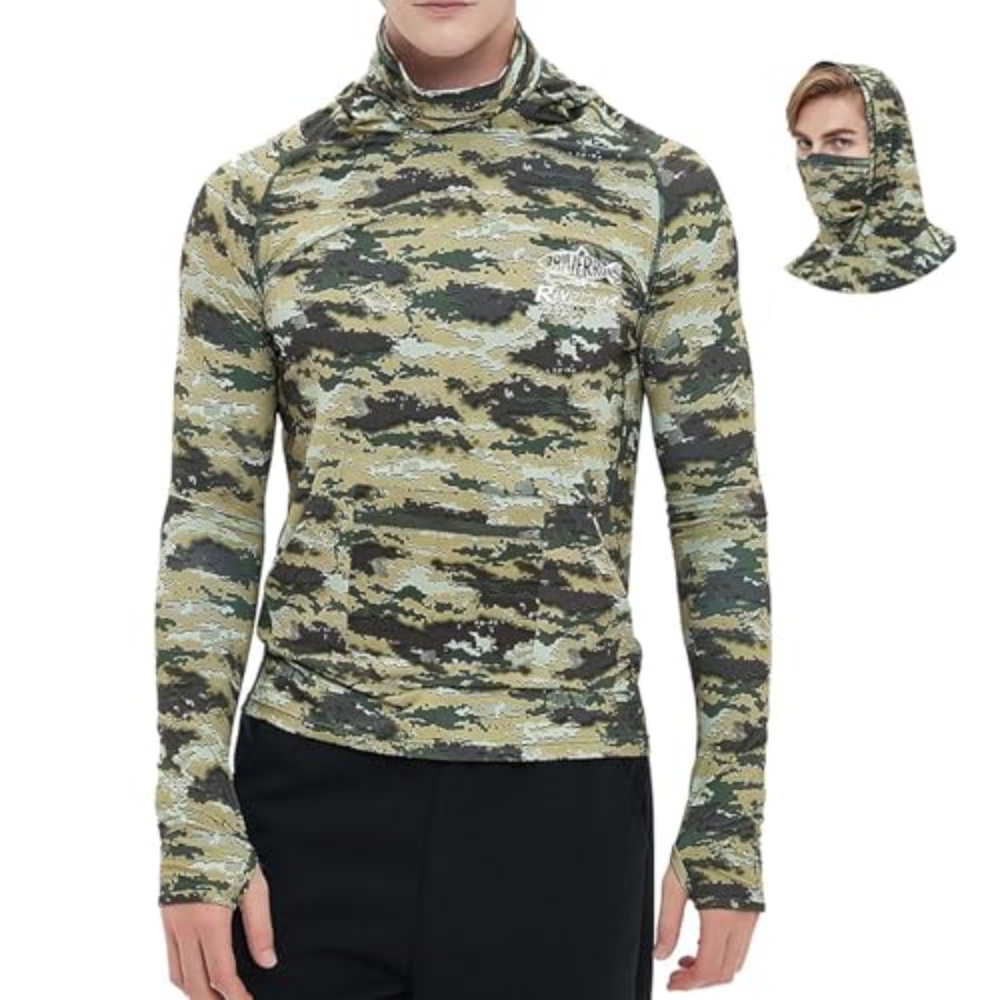 UPF 50+ Fishing Hoodie with Ne - Fishing Hoodie avis et prix
