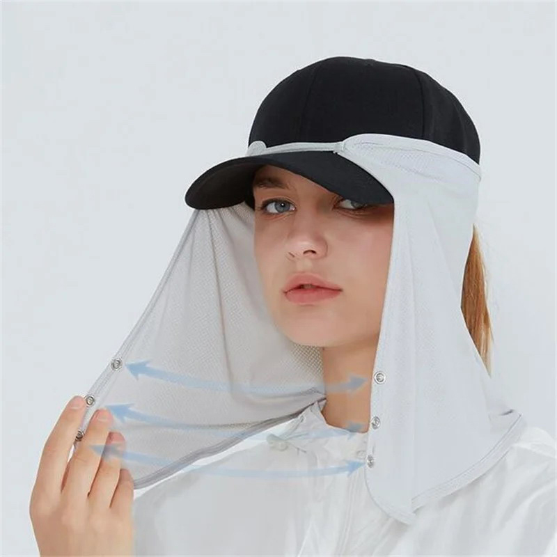 Quick Drying Fishing Cap Face  - Fishing Mask Sun Protection avis et prix