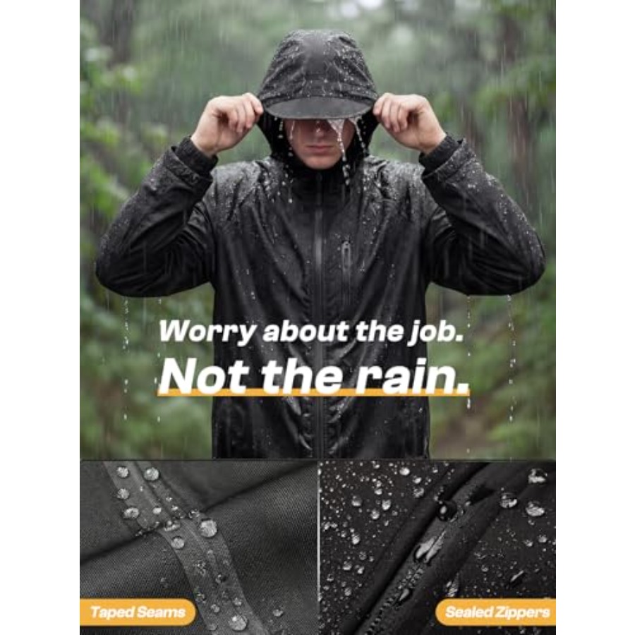 Men's Waterproof Rain Gear 2pc - Fishing Rain Suit avis et prix