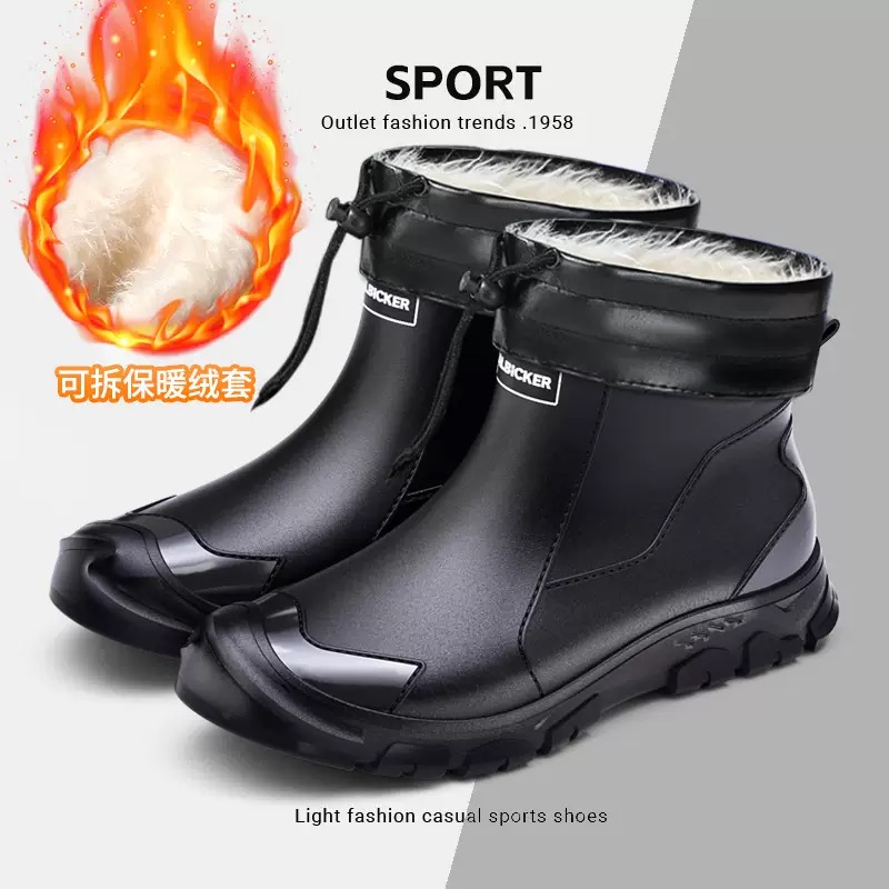 Waterproof Men's Rain Shoes Fa - Fishing Socks avis et prix