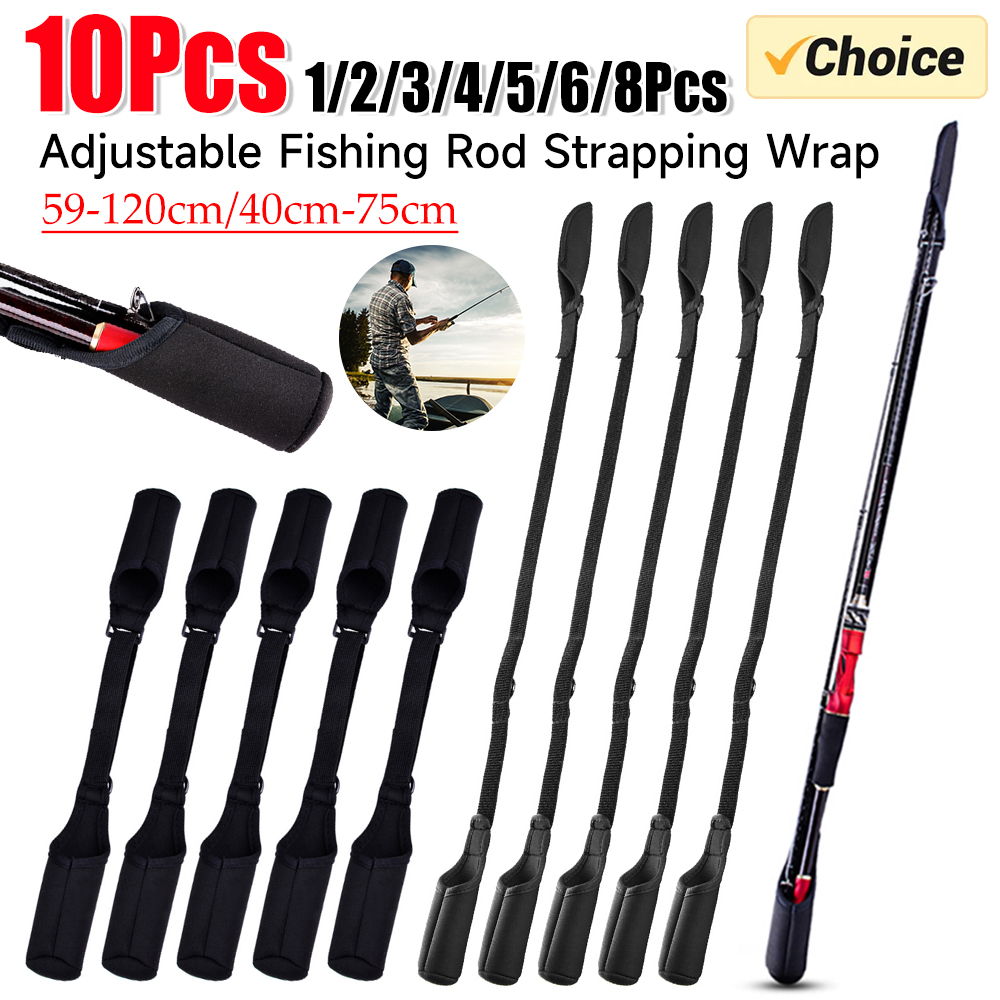 1-10PCS Fishing Rod Socks Srta - Fishing Socks avis et prix