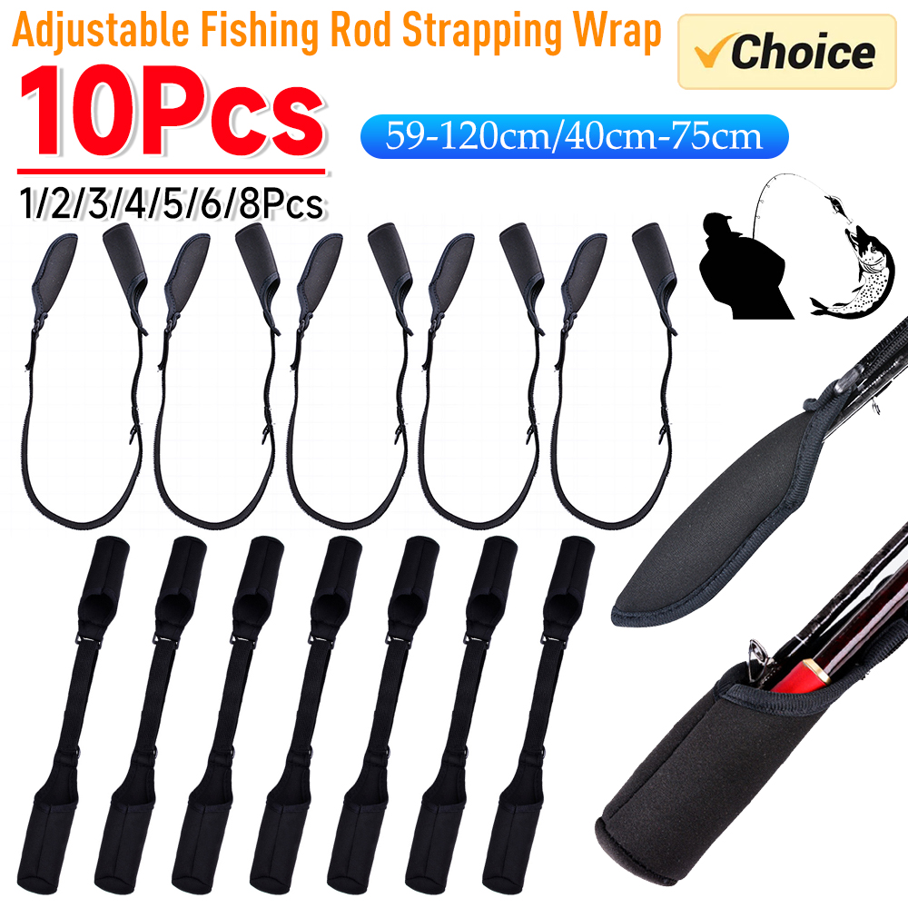 1-10PCS Fishing Rod Socks Srta - Fishing Socks avis et prix