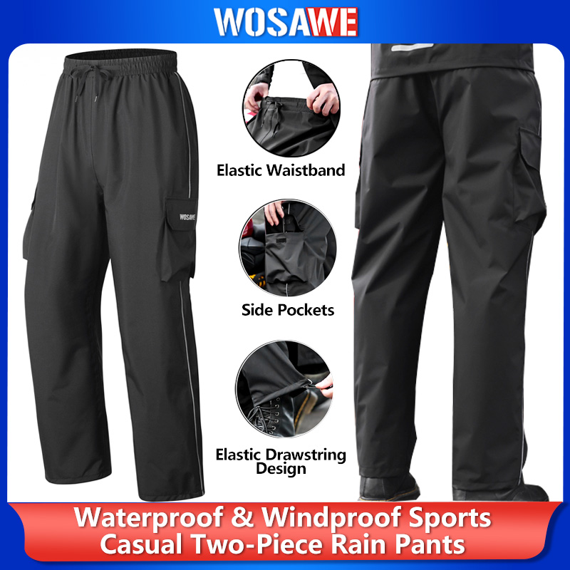 WOSAWE Motorcycle Rain Pants R - Fishing Rain Suit avis et prix