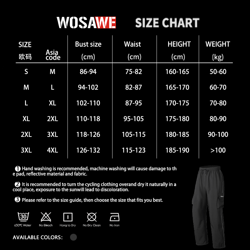 WOSAWE Motorcycle Rain Pants R - Fishing Rain Suit avis et prix