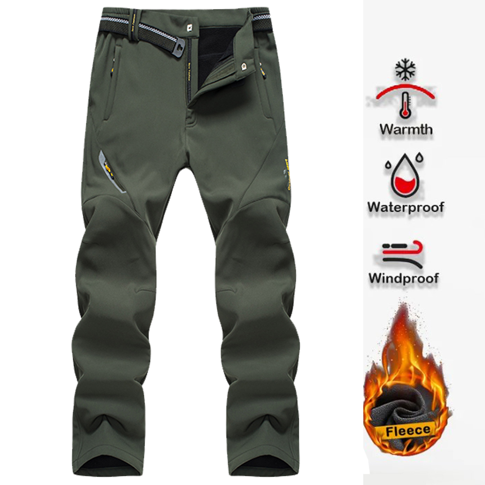 Men's Hiking Pants Softshell O - Fishing Pants Waterproof avis et prix