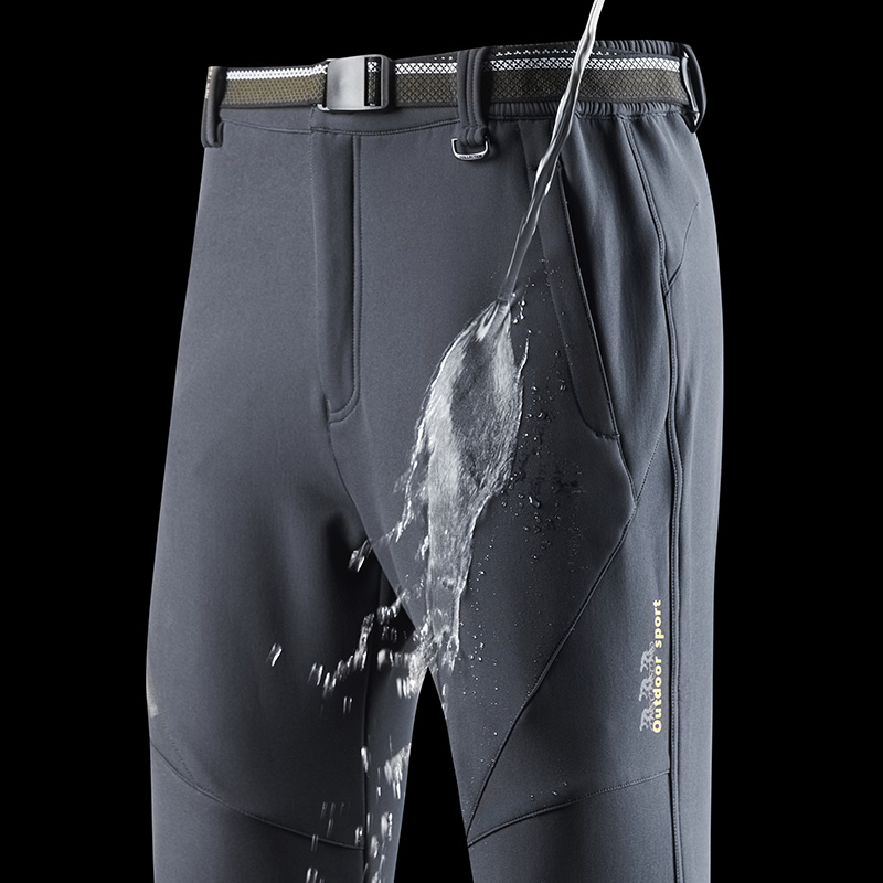 Men's Hiking Pants Softshell O - Fishing Pants Waterproof avis et prix