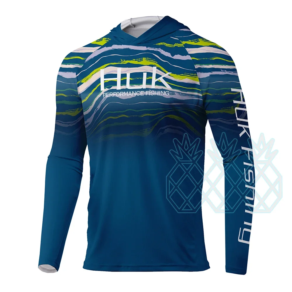 HUK Long Sleeve Fishing Shirts - Fishing Shirt Uv Protection avis et prix