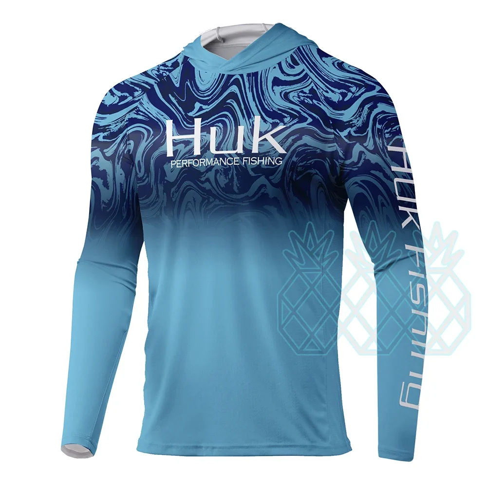 HUK Long Sleeve Fishing Shirts - Fishing Shirt Uv Protection avis et prix