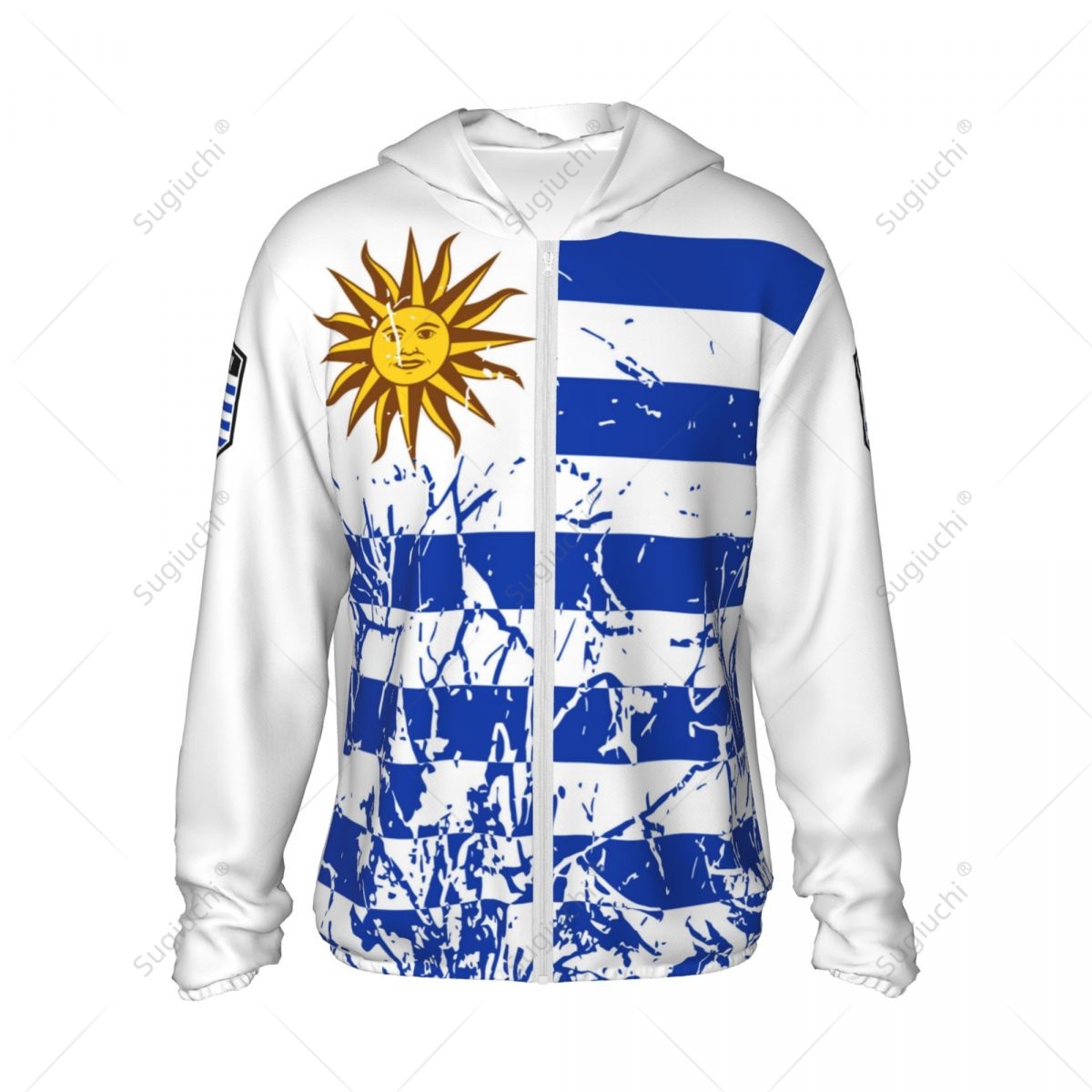 Uruguay Flag Sun Protection Ho - Fishing Hoodie avis et prix