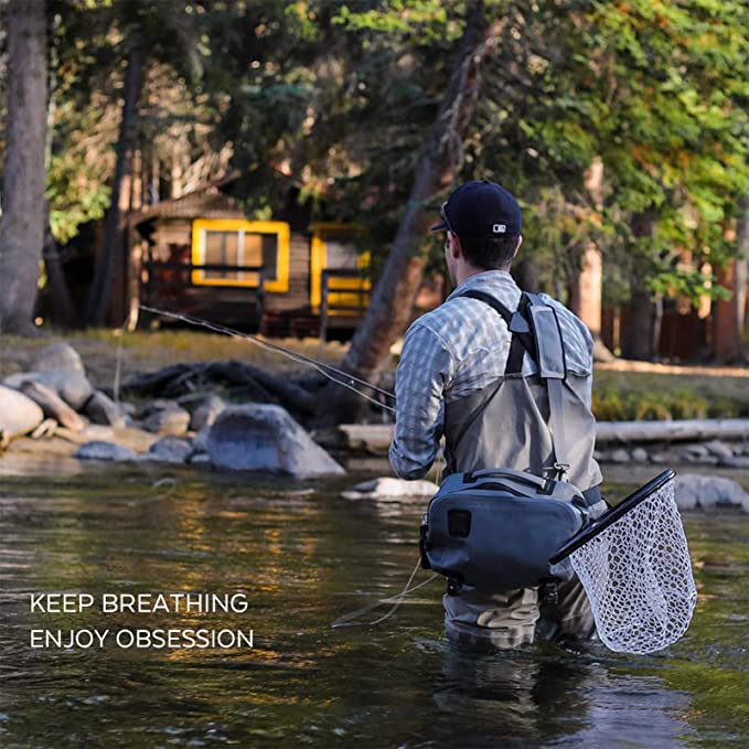Men's Fly Fishing Waders Three - Fishing Waders avis et prix