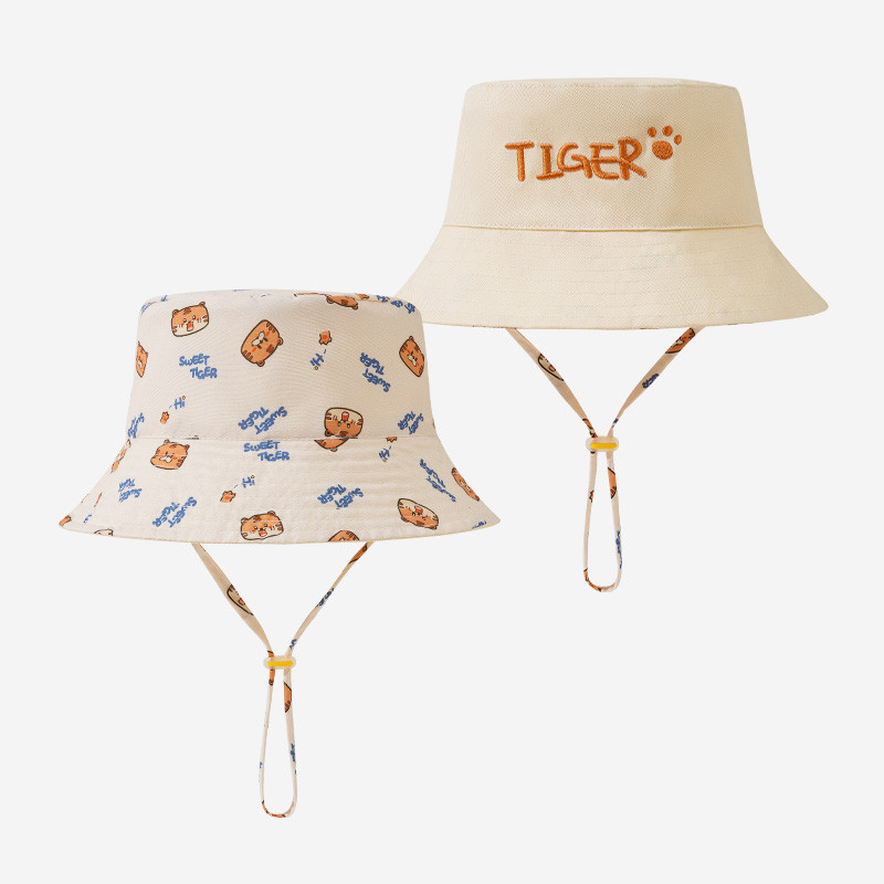 Letter Embroidered Baby Bucket - Fishing Hat avis et prix