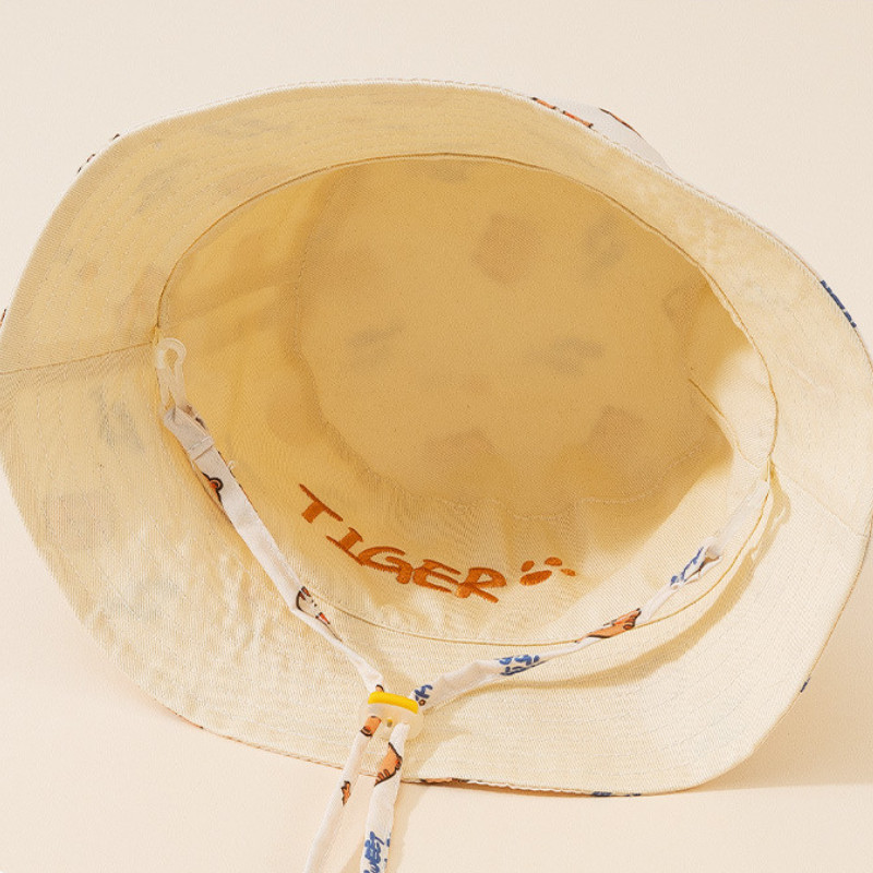 Letter Embroidered Baby Bucket - Fishing Hat avis et prix