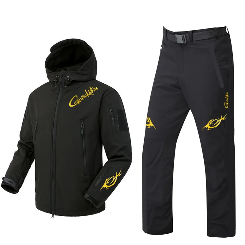 New Autumn and Winter Fleece F - Fishing Jacket Waterproof avis et prix