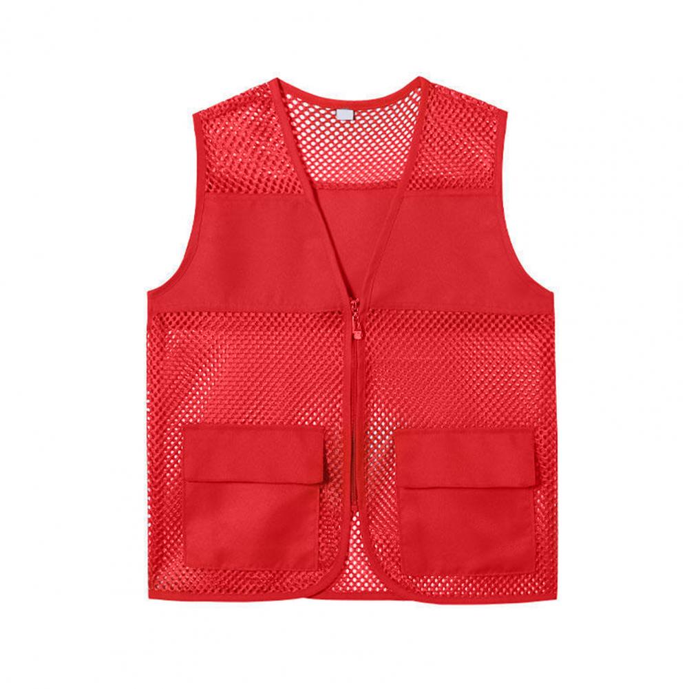 Fishing Vest Hollow Out Zipper - Fishing Vest avis et prix