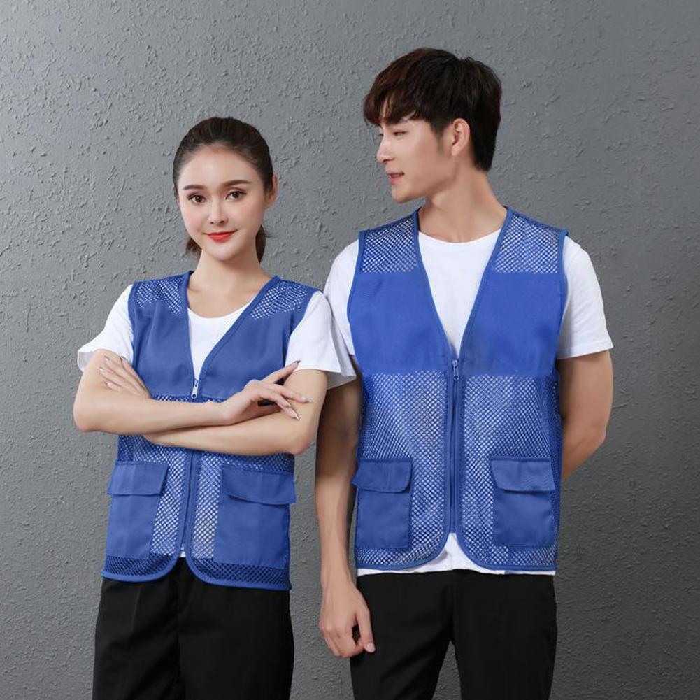 Fishing Vest Hollow Out Zipper - Fishing Vest avis et prix