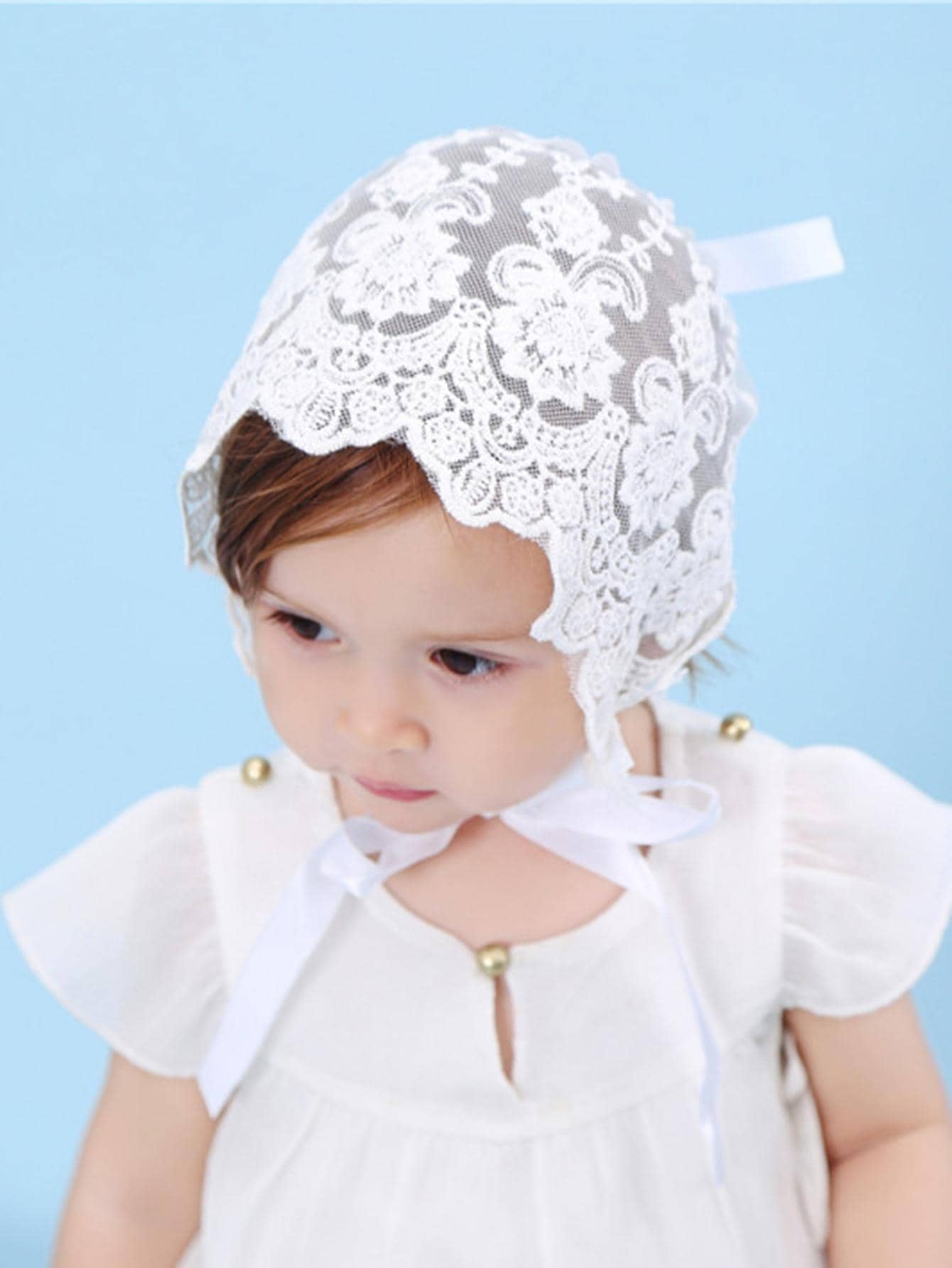 Baby Lace Brim Headband Hat He - Fishing Hat avis et prix