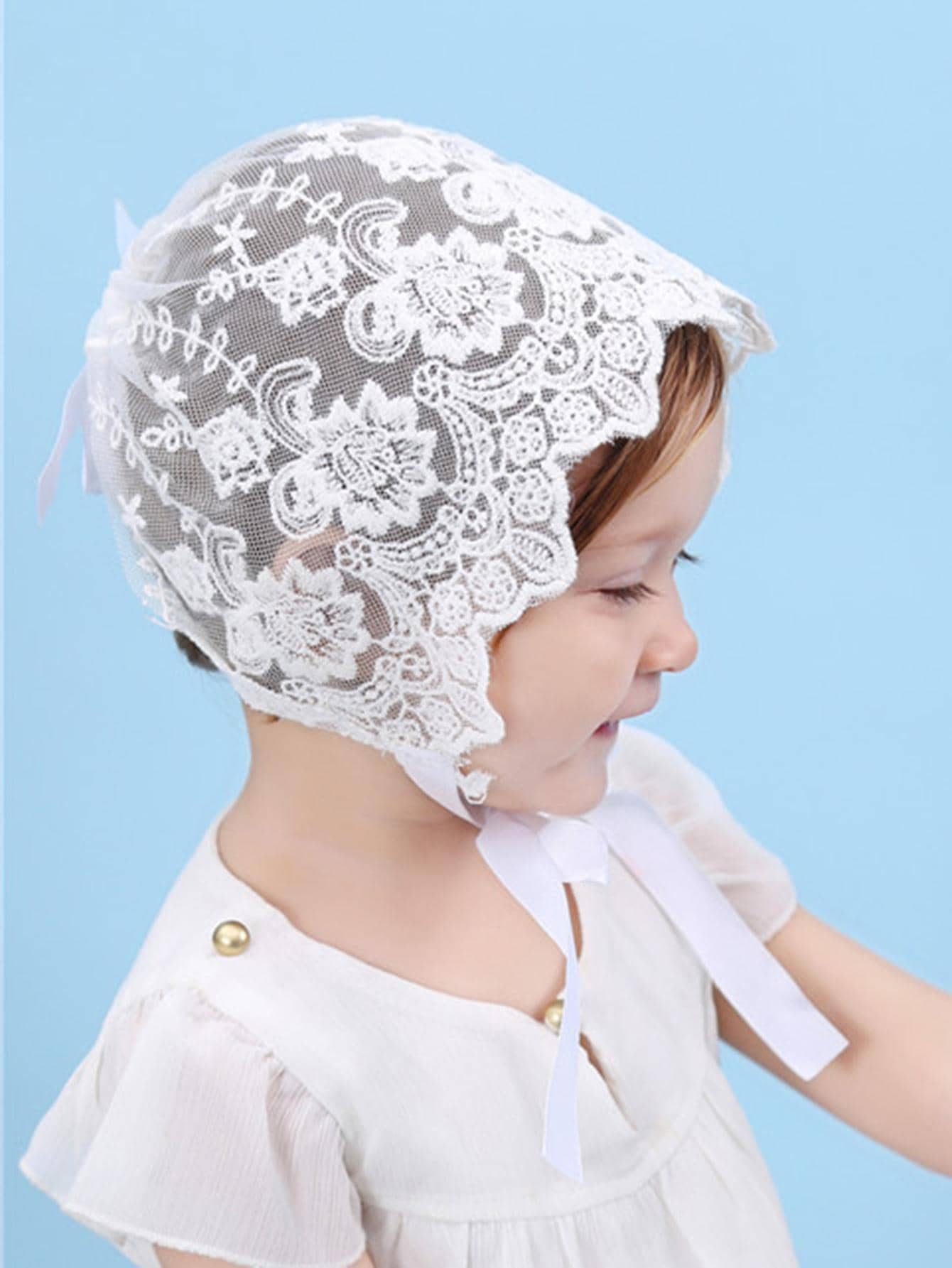 Baby Lace Brim Headband Hat He - Fishing Hat avis et prix