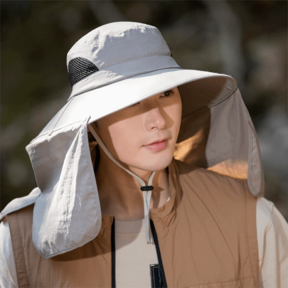 Fashion Cloth Men Sun Hat Big  - Fishing Hat avis et prix