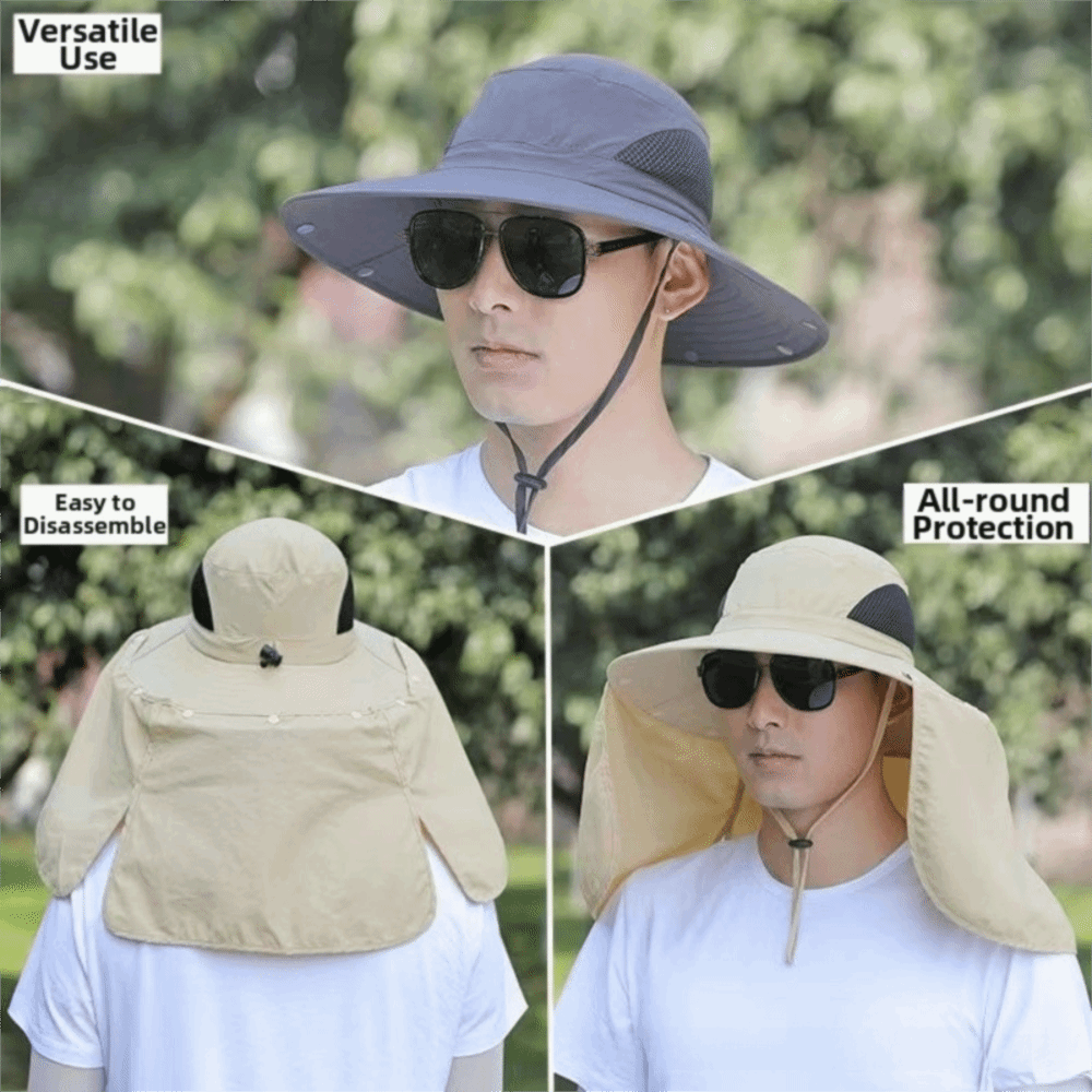 Fashion Cloth Men Sun Hat Big  - Fishing Hat avis et prix