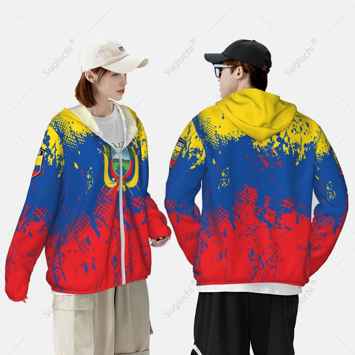 Ecuador Flag Sun Protection Ho - Fishing Hoodie avis et prix