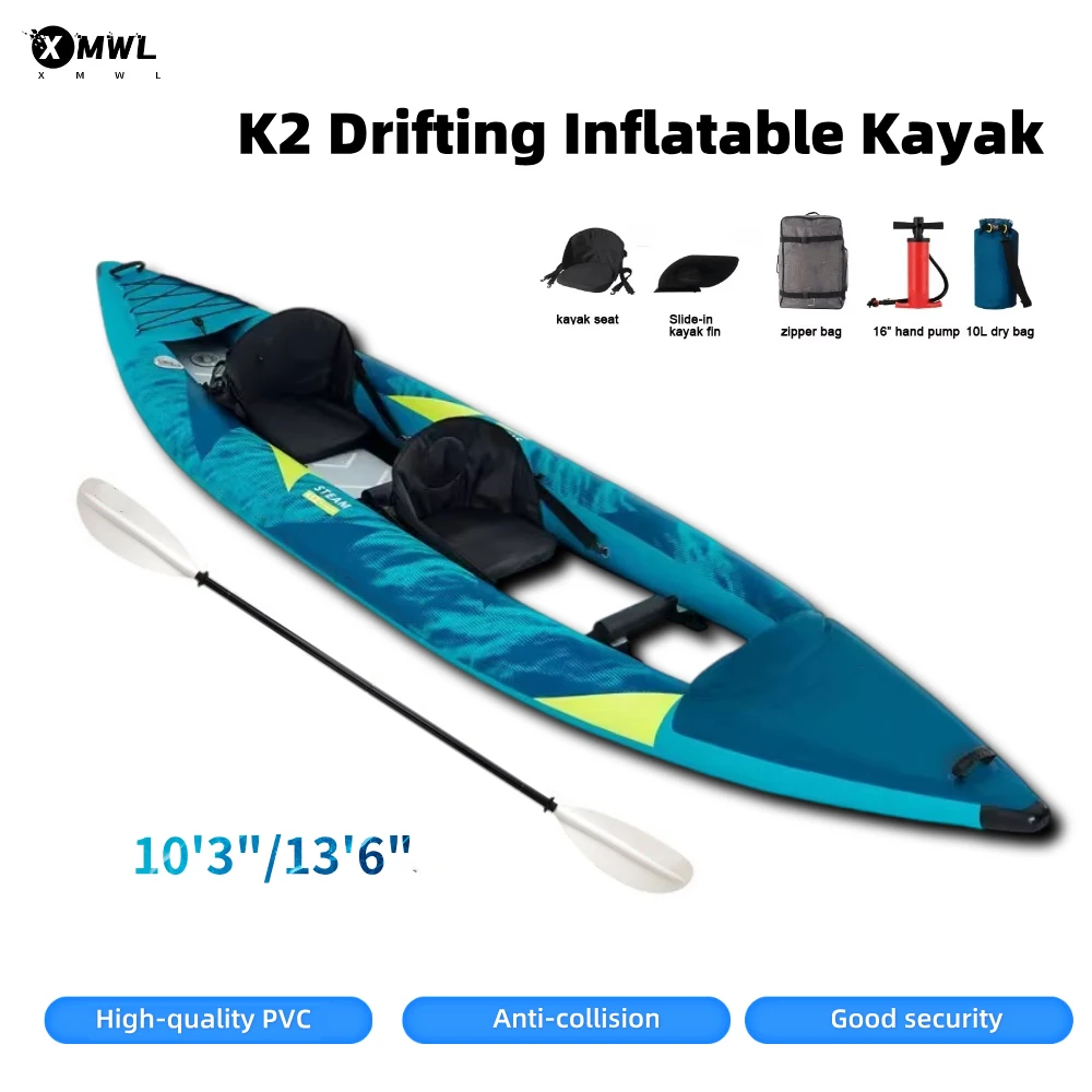 Canoe Kayak Inflatable Boat 1- - Fishing Bag Waterproof avis et prix