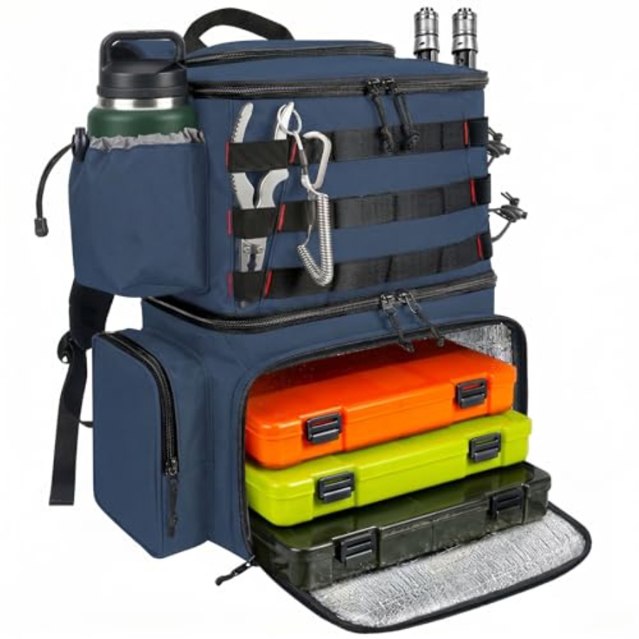 Fishing Backpack, Water Resist - Fishing Backpack avis et prix