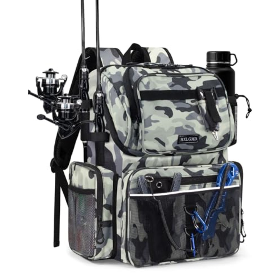 Fishing Backpack with Rod Hold - Fishing Backpack avis et prix