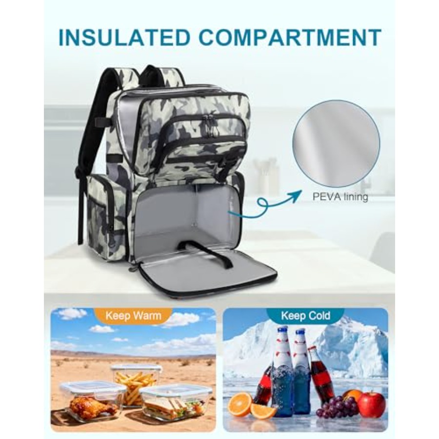 Fishing Backpack with Rod Hold - Fishing Backpack avis et prix