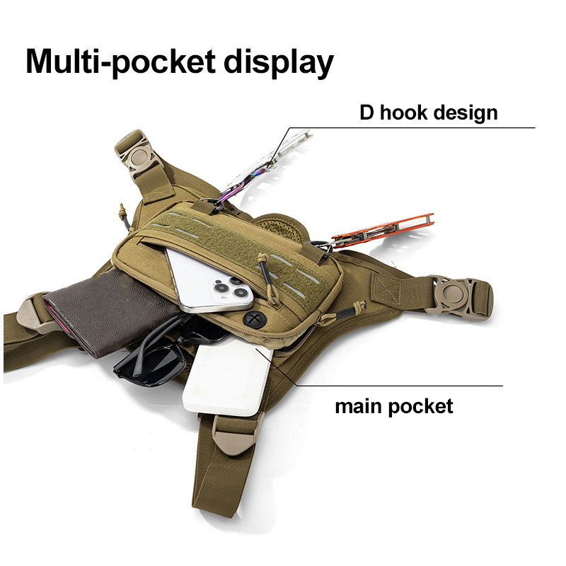 Tactical Front Chest Rig Bag V - Fishing Vest avis et prix