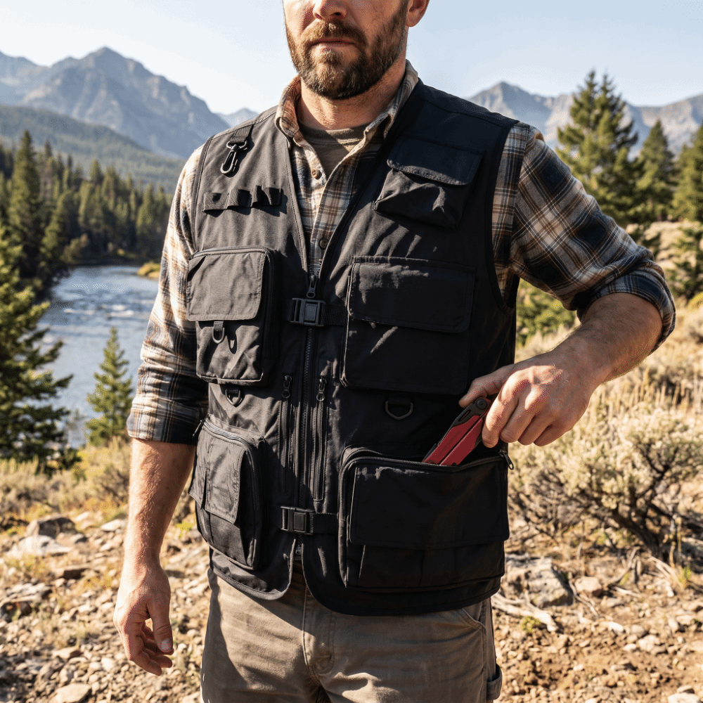 Casual Waterproof Fishing Vest - Fishing Vest avis et prix
