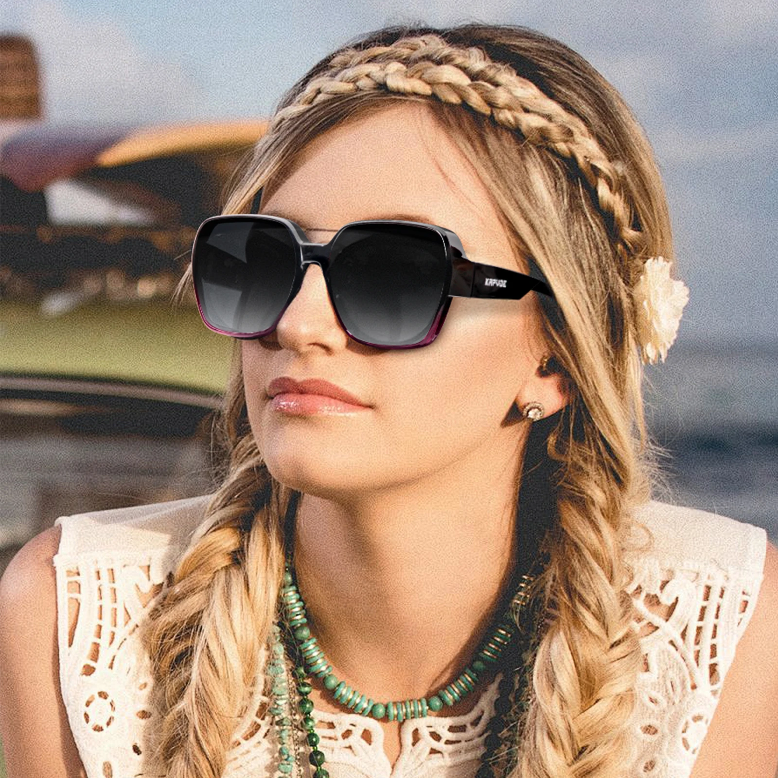Kapvoe  Fitover Sunglasses Ove - Fishing Sunglasses Polarized avis et prix