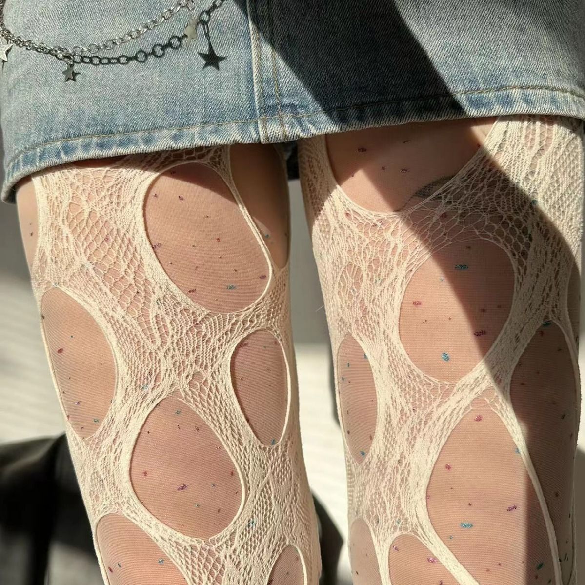 Sexy Punk Women Broken Hole St - Fishing Socks avis et prix