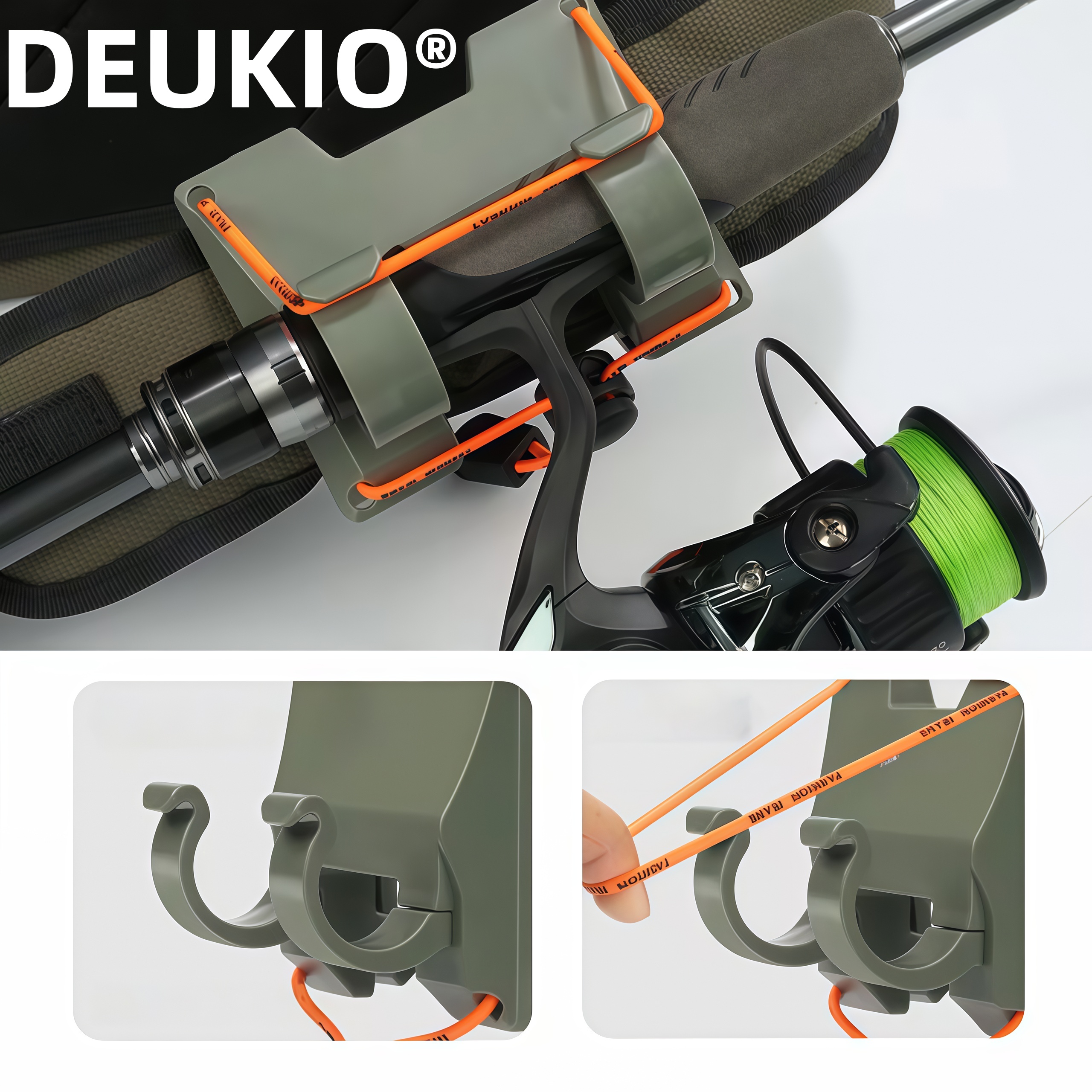 DEUKIO Outdoor Belt Clip Rod H - Fishing Belt avis et prix