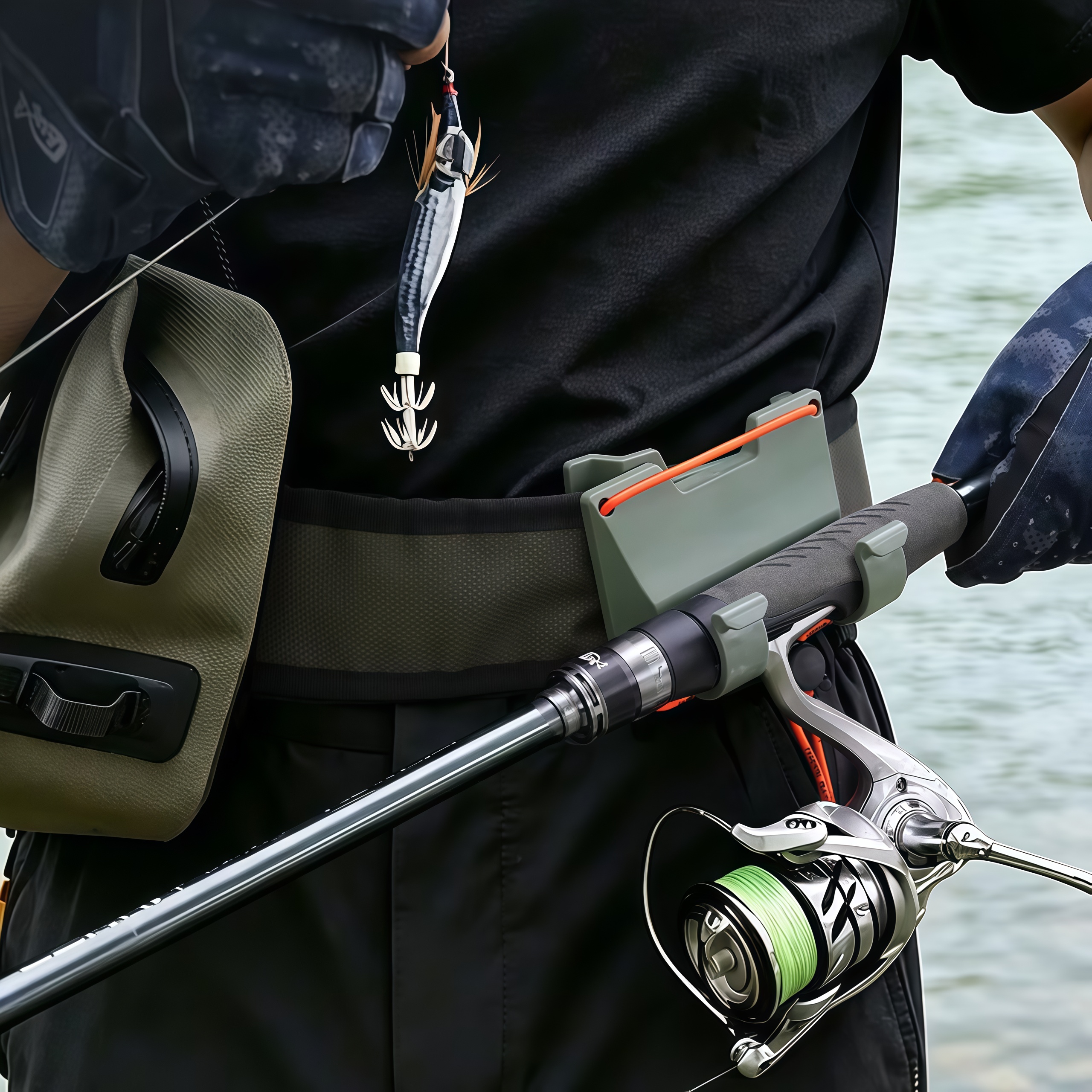 DEUKIO Outdoor Belt Clip Rod H - Fishing Belt avis et prix