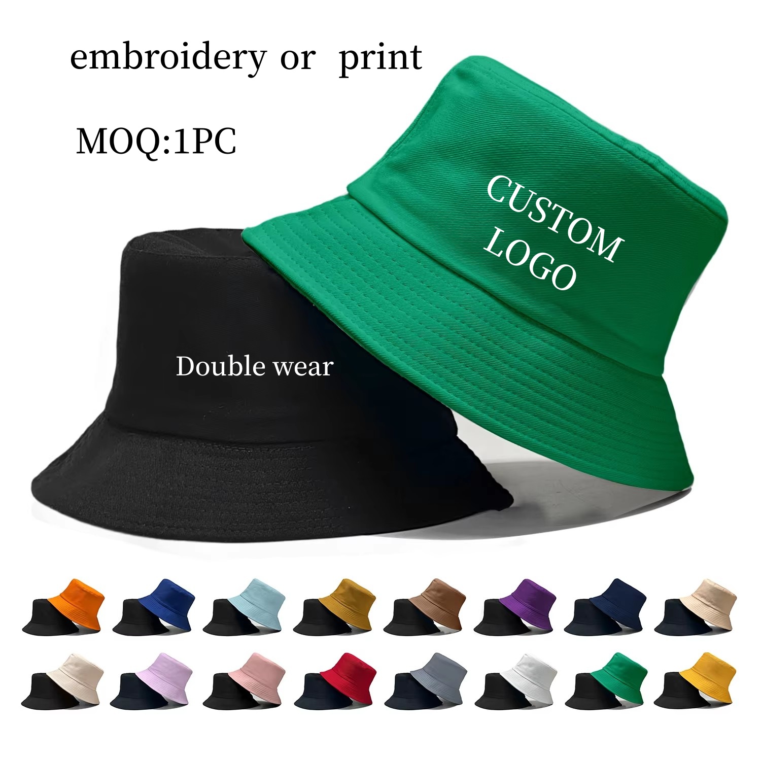 Custom Logo Double Side Fisher - Fishing Hat avis et prix