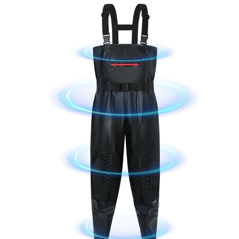 Useful PVC Fishing Suit Double - Fishing Waders avis et prix