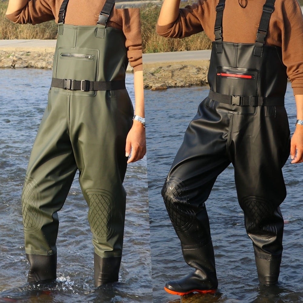 Useful PVC Fishing Suit Double - Fishing Waders avis et prix